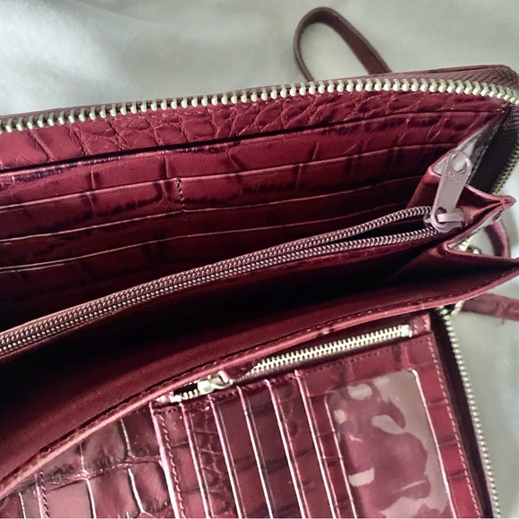 Halogen Big Croco Wallet Clutch - Picture 5 of 8